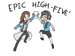 EPIC HIGH FIVE IN 5..4..3.. by BluesKirby on DeviantArt