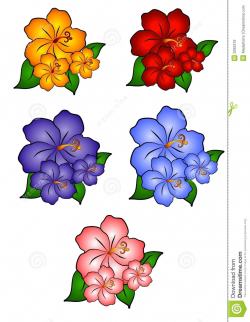 flower clip art free | hawaiian-flower-border-clip-art-5-hawaiian ...