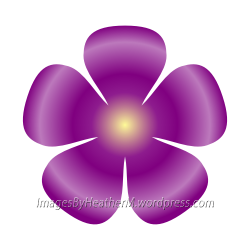 Another 5 petal flower svg and dxf file | Images By Heather M's Blog