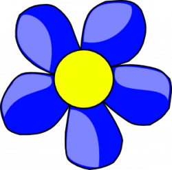 5 Petal Flower Clipart