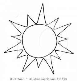 sun clipart outline 5 | Clipart Station