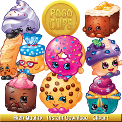 70 Shopkins Bakery Team Characters | Chick Design