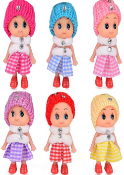Amazon.com: 6 Little Sisters /Cutest Little Toys/ADORABLE MINI DOLLS ...