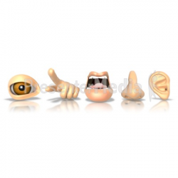 The Five Senses - Presentation Clipart - Great Clipart for ...