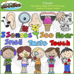 5 Senses | Clip art, Therapy ideas and Kindergarten