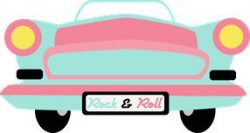 ROCK & ROLL CAR CLIP ART | A-Clip Art | Sock hop party, Rock ...