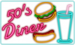 LKD_Fabulous50sTS_neonsign1.png | clipart 2 | Pinterest | Diners ...