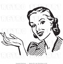 Vintage Housewife Clipart