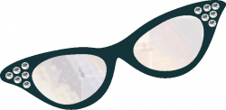 50s Sunglasses Clipart
