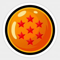 7-Star Dragonball (Pocket) - DBZ - Dragonball - Sticker | TeePublic