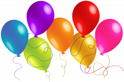 Large Transparent Colorful Balloons Clipart | Gallery Yopriceville ...