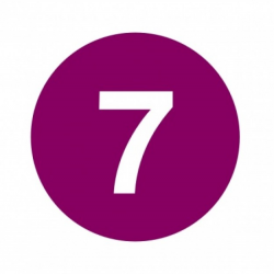 Number 7 purple circle clip | Clipart Panda - Free Clipart Images