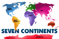 7 Continents Clipart