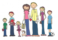 28+ Collection of Family Of Seven Clipart | High quality, free ...