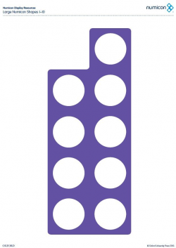 Free Resource: Downloadable large Numicon shapes from 1-10. Find out ...