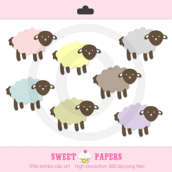 Lamb clipart little lamb - Pencil and in color lamb clipart little lamb