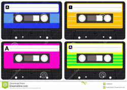 Cassette Tape Clipart - cilpart
