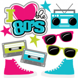 I LOVE THE 80'S (Cathie's Scrap Cafe) | 80 s, Svg file and Scrapbooks