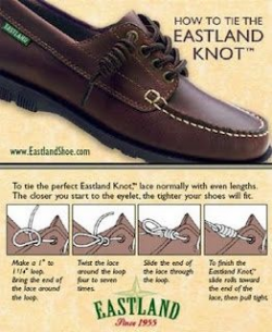 eastland shoes from the 80's | How to tie the Eastland Knot- LOL the ...