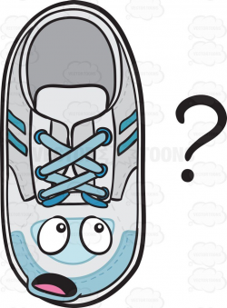 Clueless Sneakers Staring At Question Mark Emoji | Question mark