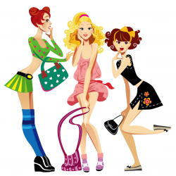 Free 80s Girl Clipart - Clipartmansion.com