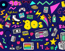 80s clipart | Etsy