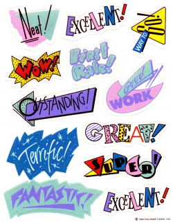 90's stickers. | things i love | Pinterest | Typography, Artist and Typo