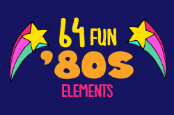 80s Clipart - Eighties clipart, hand drawn illustrations, 80's & 90s ...