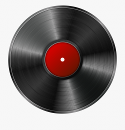 Gramophone Vinyl Lp Record Png Transparent Clip Art - Vinyl ...