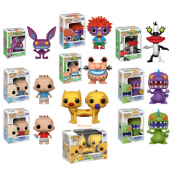 90s Nickelodeon Pop!Vinyls from Funko for a Spring 2017 Release