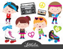 90's Kid Toys Digital Clip Art for Scrapbooking Card Making Cupcake ...