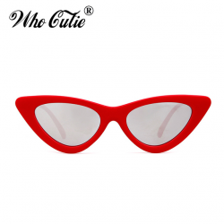 WHO CUTIE 2018 Small Cateye 90s Sunglasses Sexy Women Vintage Cat ...