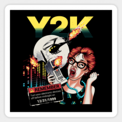 Y2k Stickers | TeePublic