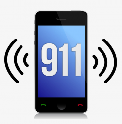 Dial 911, Cartoon, Mobile Phone, Telephone PNG Image and Clipart for ...