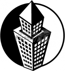 Skyscraper Clipart Black And White | Clipart Panda - Free Clipart Images