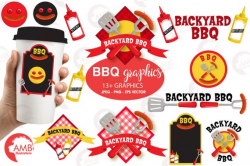 BBQ clipart, Barbeque clip art, Barbecue party clipart ...