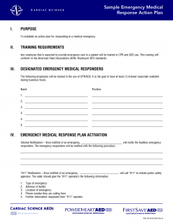 Sample Emergency Action Plan For Small Business Workplace Template ...