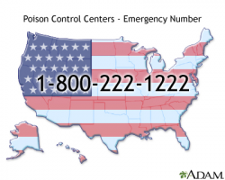 Poison control center - Emergency number: MedlinePlus Medical ...