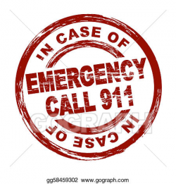 Drawing - Emergency call 911. Clipart Drawing gg58459302 ...