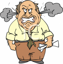 Angry People Clipart