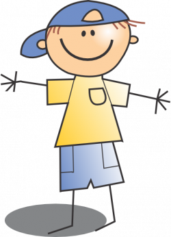 Boy With Hat Clipart