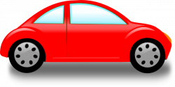 Red Car Icon Clipart