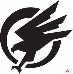 Falcon Circle Clipart Logo | Free Clipart Design Download