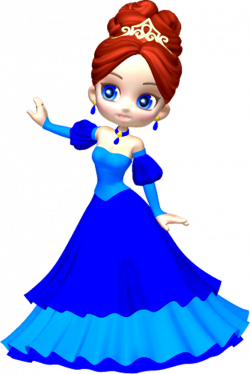 Princess in Blue Poser PNG Clipart (9) by clipartcotttage on DeviantArt