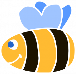 Simple Free Bees Clipart