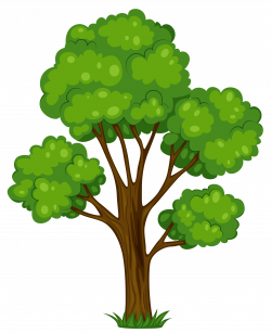 Painted Green Tree PNG Clipart Picture | Gallery Yopriceville ...