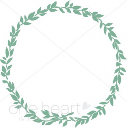 Jewish Wreath Clipart | Wedding Leaf