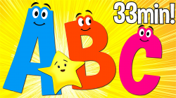 ABC Songs for Kids | A to Z (Uppercase) | Super Simple ABCs - YouTube