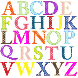 Abc Alphabet Letters Clipart
