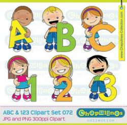ABC con niños para imprimir | Practicar | Pinterest | Clip art ...